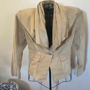 NEW ST JOHN SUEDE JACKET